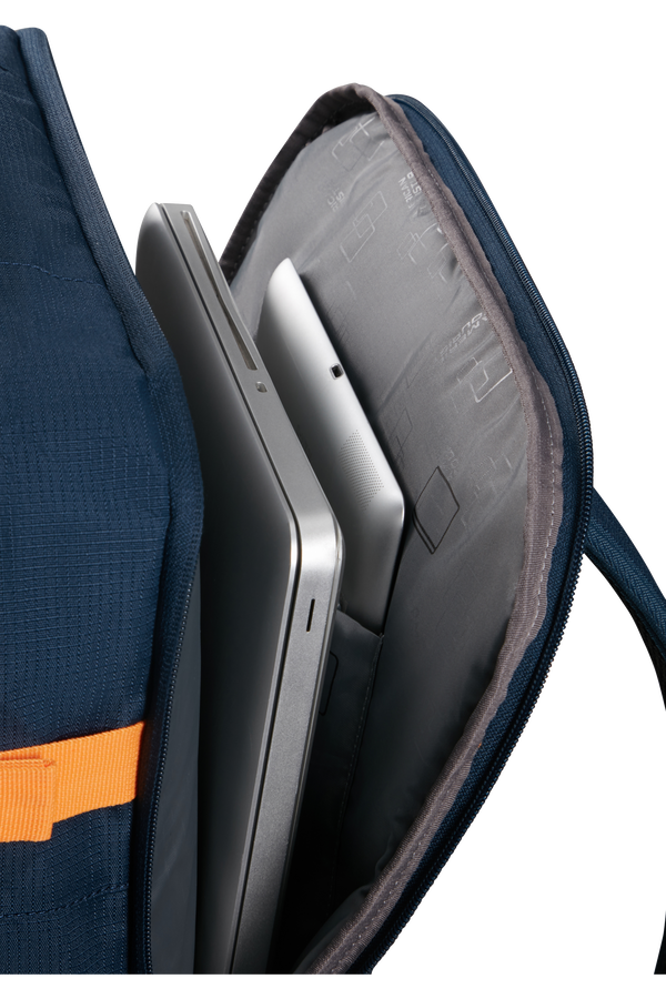 American Tourister Take2cabin Casual Backpack MS  Dark Navy/Radiant Orange American Tourister Take2cabin Casual Backpack MS  Dark Navy/Radiant Orange