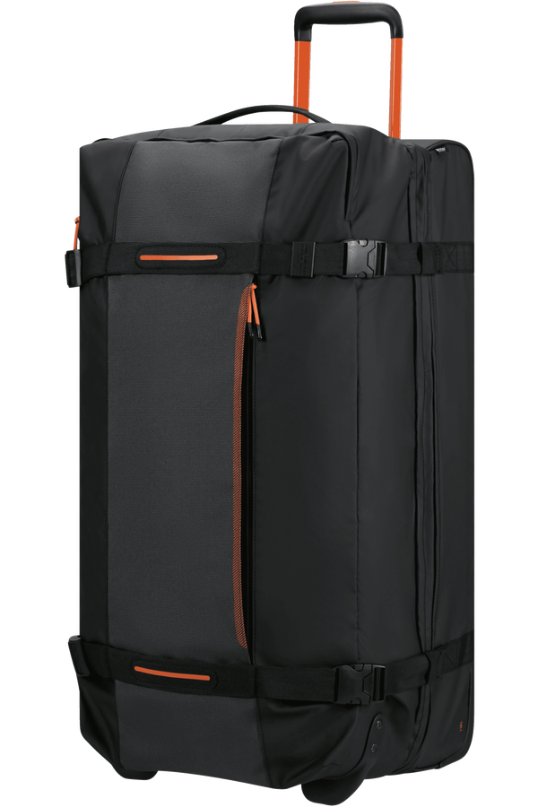 American Tourister Urban Track Duffle with wheels Lmtd L  Black/Orange