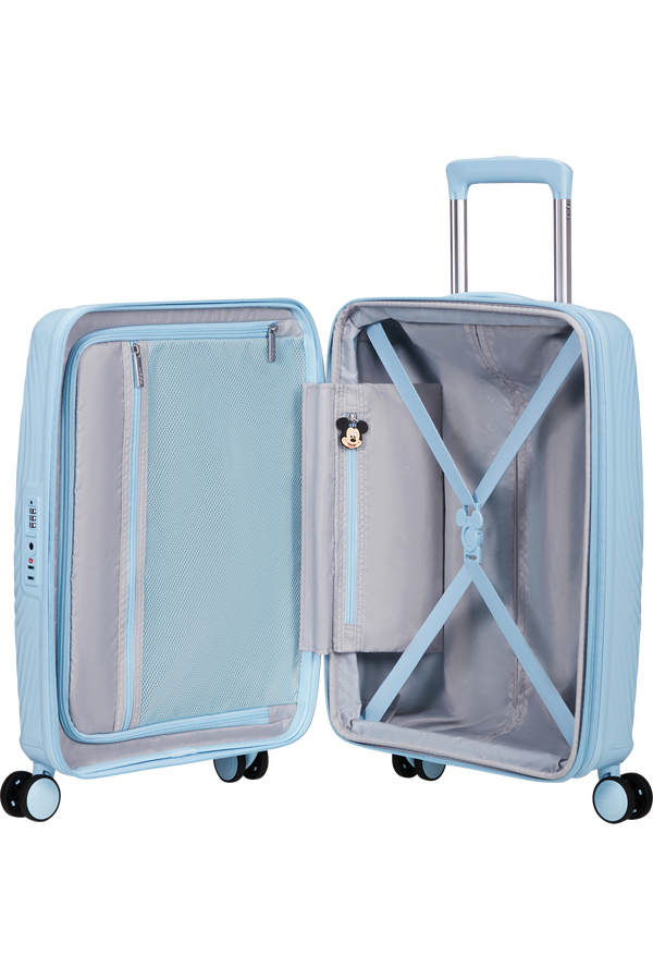 American Tourister Mickey Magic Sinner 55/20 EXP TSA  Mickey Pastel Blue