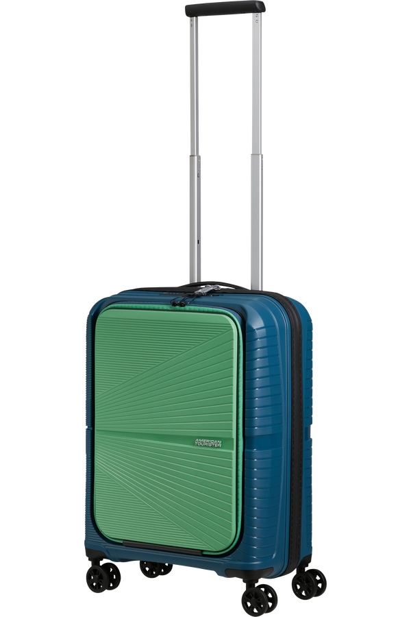 American Tourister Airconic Spinner Frontloader 15.6' 55cm  Teal Blue/Green American Tourister Airconic Spinner Frontloader 15.6' 55cm  Teal Blue/Green