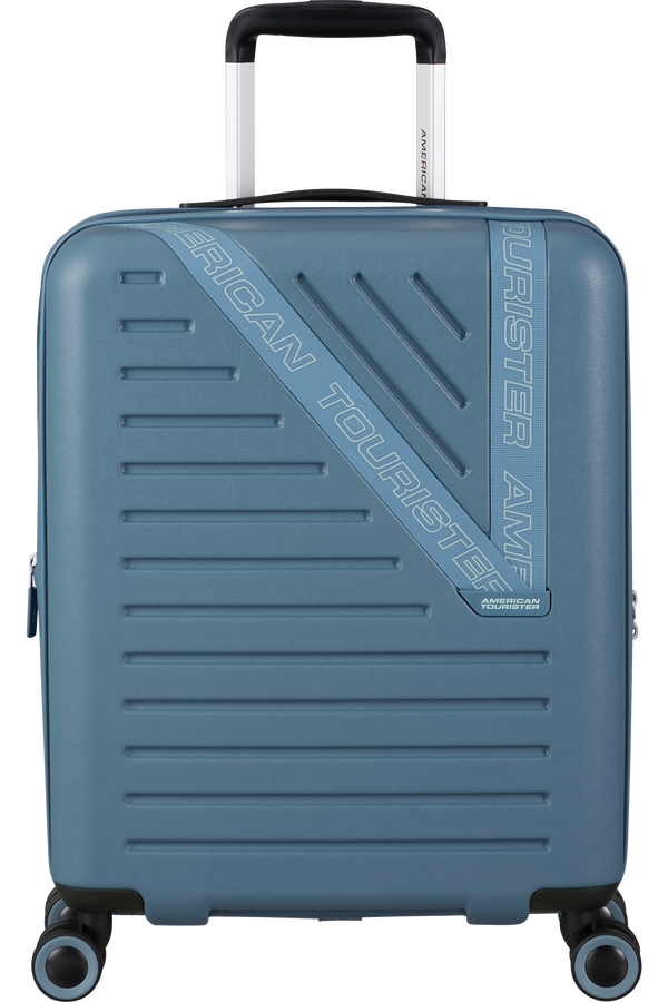 American Tourister Dynabelt Spinner EXP TSA 55cm Rainstorm Blue