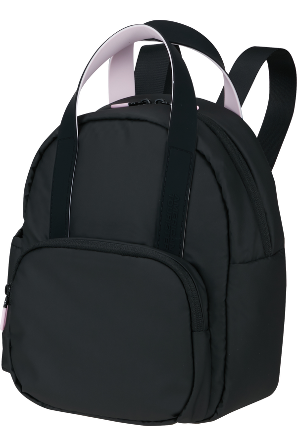 American Tourister Puffypop Mini Backpack S  Black