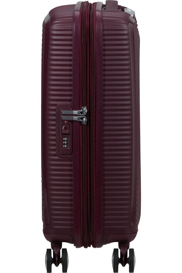 American Tourister SoundBox Spinner TSA Expandable 55cm  Wild Cherry American Tourister SoundBox Spinner TSA Expandable 55cm  Wild Cherry