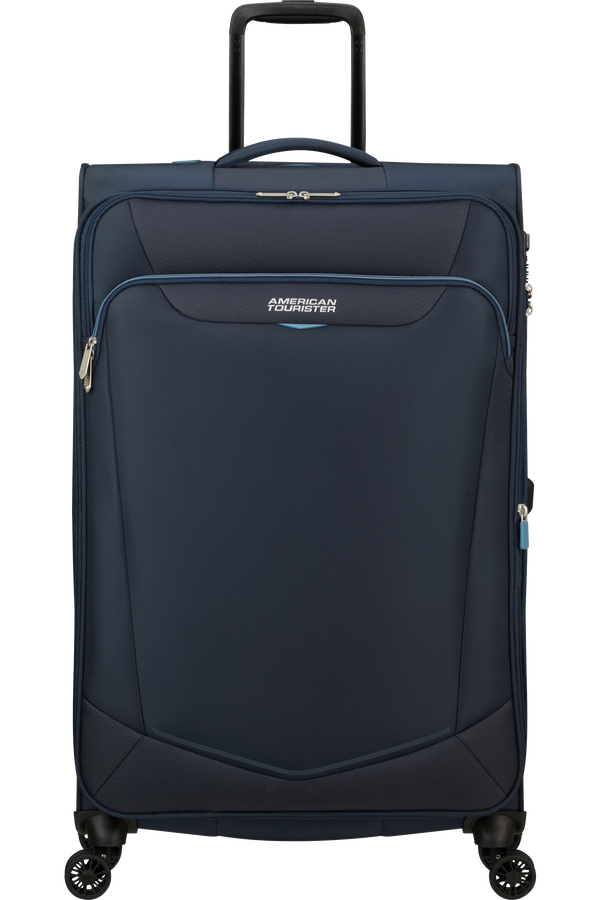 Suitcase recessed wheels clearance