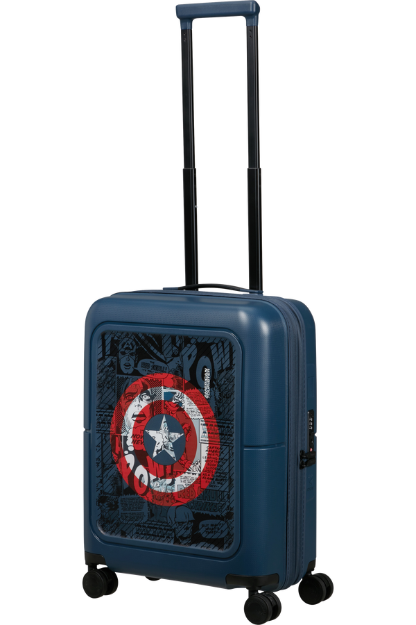 Dashpop Marvel 55cm Cabin luggage Blue American Tourister UK