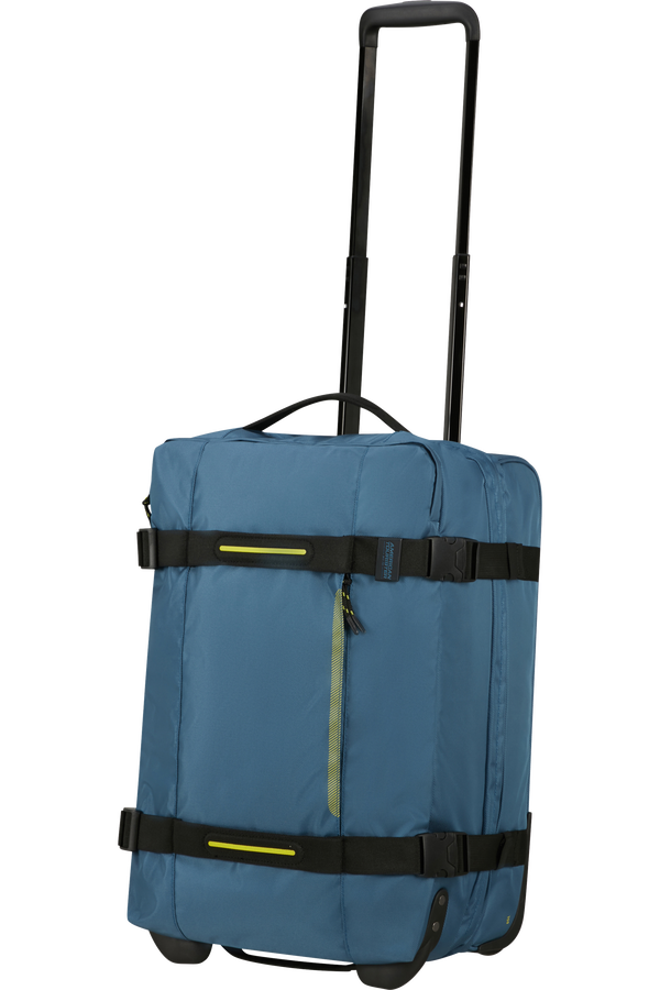 American Tourister Urban Track Duffle with Wheels S  Coronet Blue American Tourister Urban Track Duffle with Wheels S  Coronet Blue