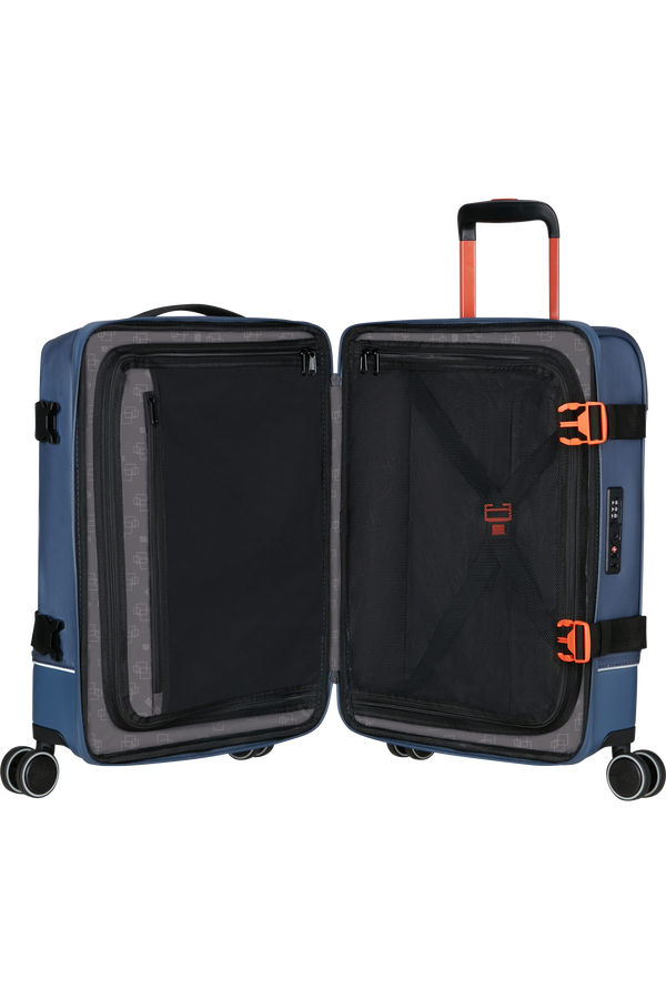 American Tourister Urban Track Spinner S TSA Coated 55cm  Navy/Orange American Tourister Urban Track Spinner S TSA Coated 55cm  Navy/Orange