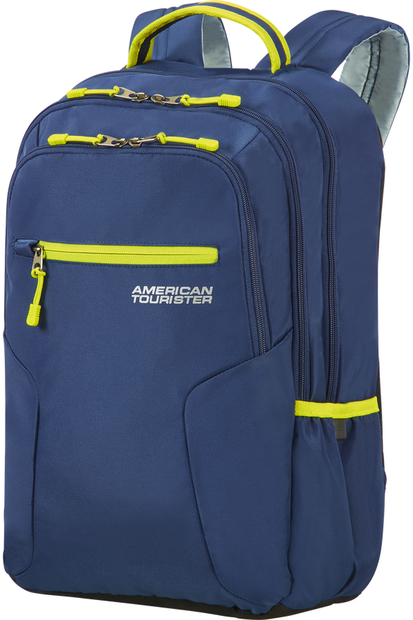 American Tourister Urban Groove Laptop Backpack  15.6inch True Navy/Lime American Tourister Urban Groove Laptop Backpack  15.6inch True Navy/Lime