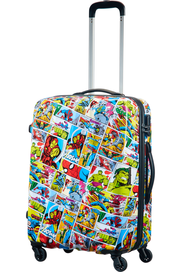 American Tourister Hypertwist Marvel 4-wheel 65cm medium Spinner suitcase  Marvel Comics 2.0