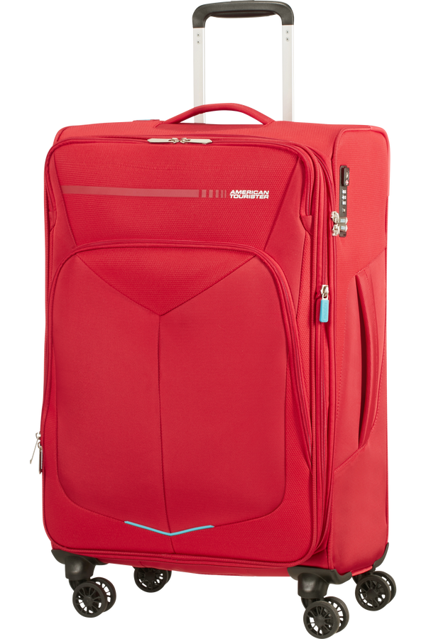 American Tourister Summerfunk Spinner Exp TSA 67cm  Red