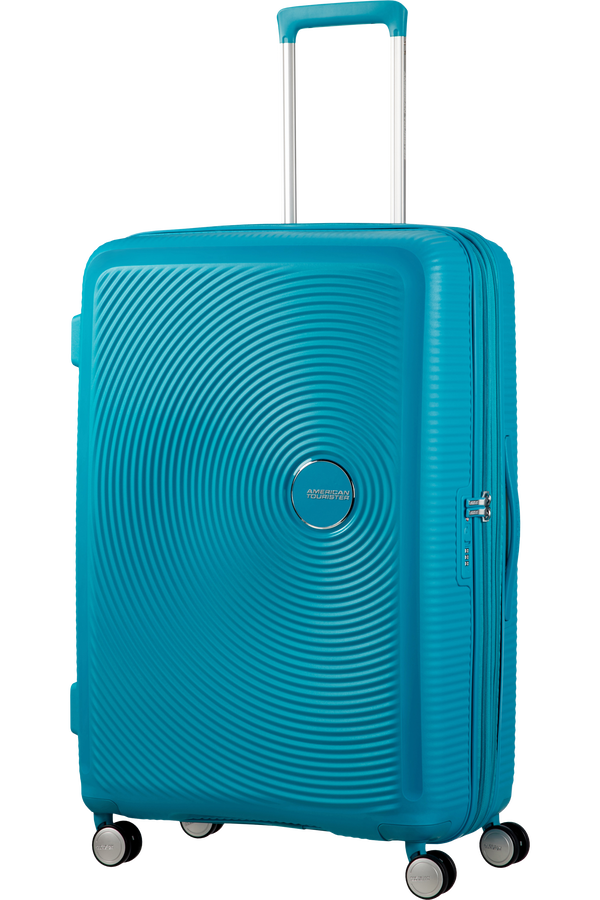 American Tourister Soundbox Spinner Expandable 77cm Summer Blue