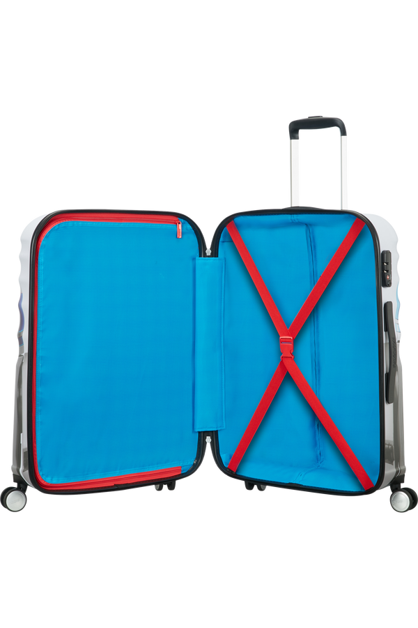 American Tourister Wavebreaker Disney 4-wheel 77cm large Spinner suitcase Star Wars R2-D2