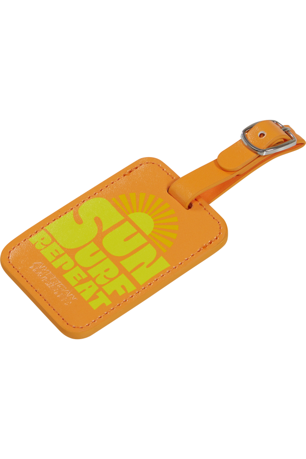 American Tourister American Tourist. Ta Luggage Tag X2 Print  Sun Surf Repeat
