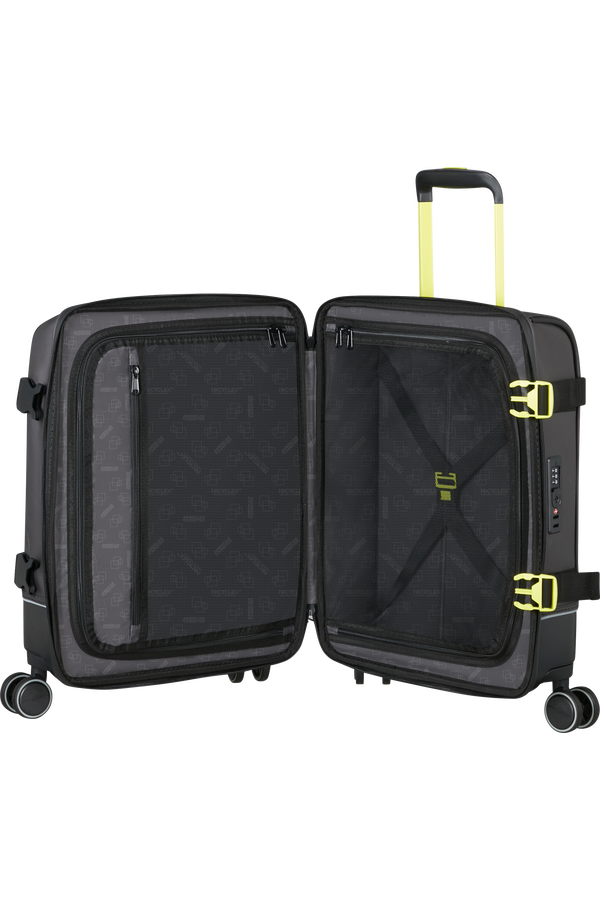 American Tourister Urban Track Spinner S TSA Coated 55cm  Black/Lime American Tourister Urban Track Spinner S TSA Coated 55cm  Black/Lime