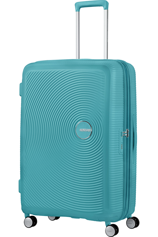 American Tourister Soundbox Spinner Expandable 77cm  Turquoise Tonic