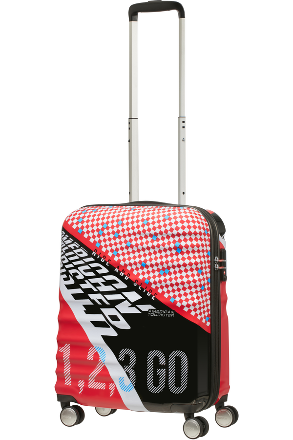 American Tourister Wavebreaker Spinner 55cm  Retro Racer