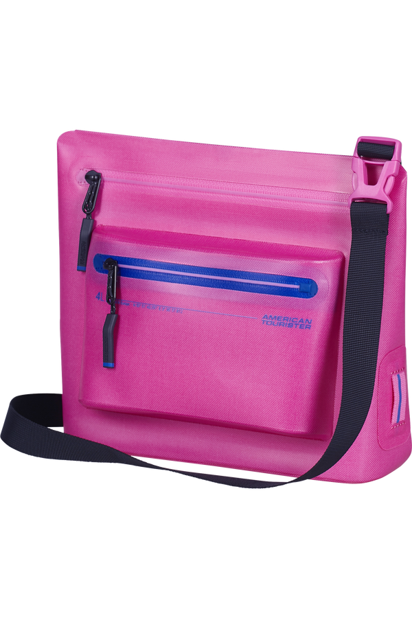 Colourdry M Shoulder bag | American Tourister Colourdry Shoulder Bag M  Electric Fuchsia