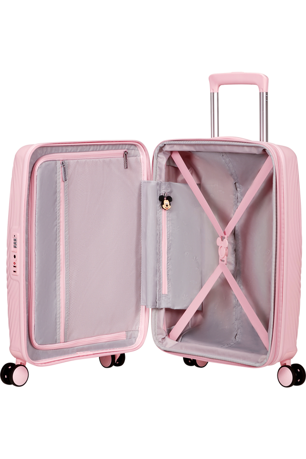 American Tourister Mickey Magic Sinner 55/20 EXP TSA  Mickey Pastel Pink