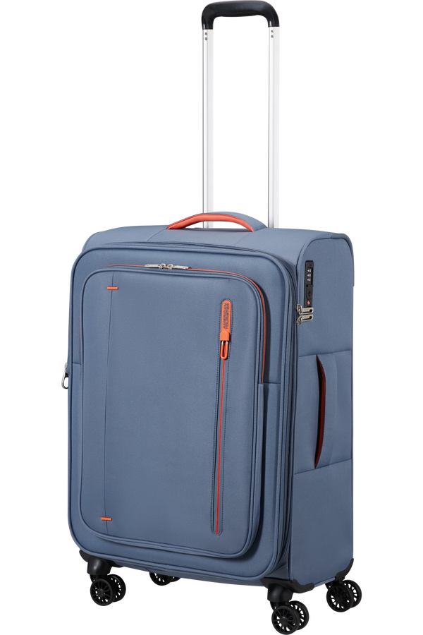 American Tourister Cloudrider Spinner EXP TSA M  Stone Blue