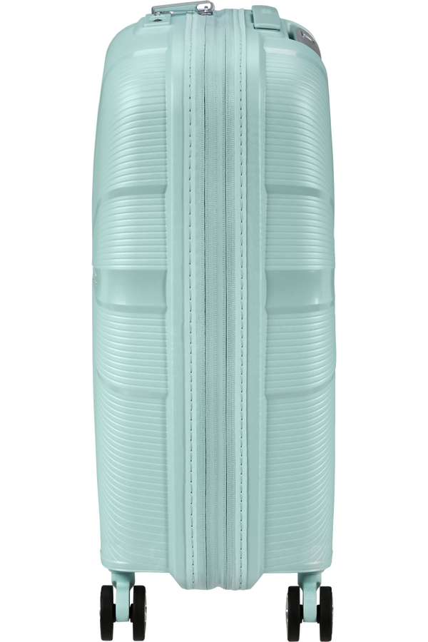 American Tourister StarVibe Spinner Expandable TSA 55cm  Metallic Surf Blue