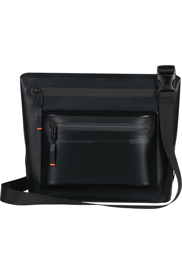 Colourdry M Shoulder bag | American Tourister Colourdry Shoulder Bag M  True Black