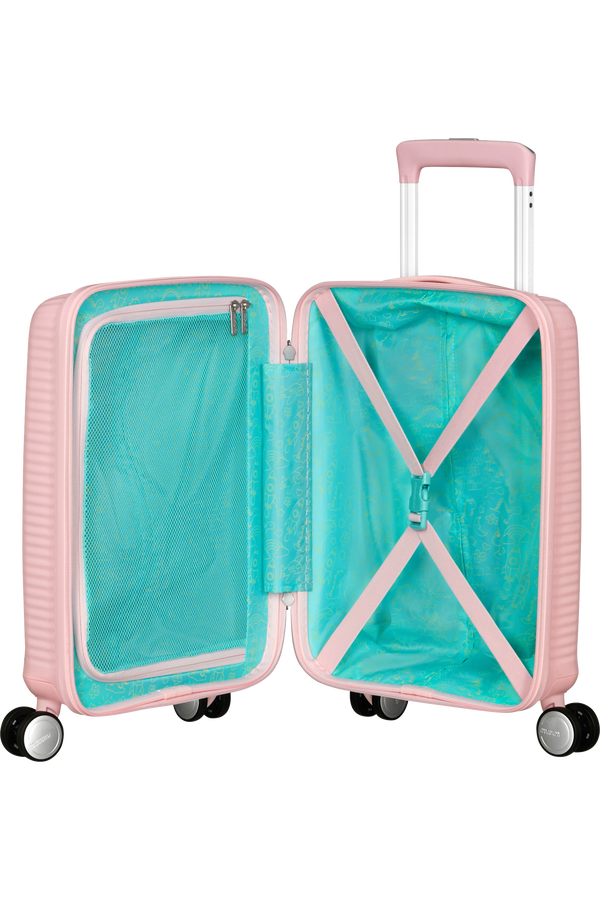 American Tourister Soundbox Mini Spinner 47cm  Pastel Pink American Tourister Soundbox Mini Spinner 47cm  Pastel Pink