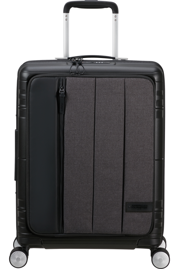 American Tourister Hello Cabin Spinner Expandable 55cm Grey Melange