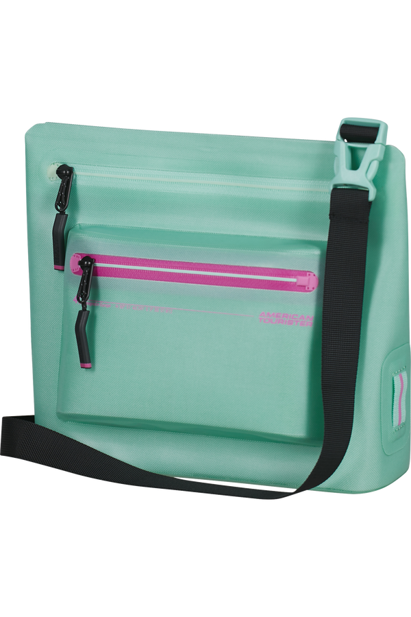 Colourdry M Shoulder bag | American Tourister Colourdry Shoulder Bag M  Jelly Mint