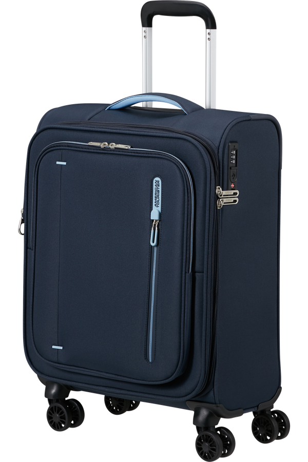 American Tourister Cloudrider Spinner EXP TSA S  Sky Navy