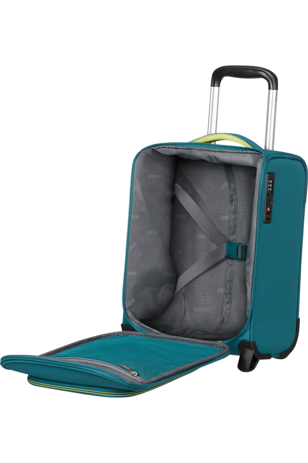 American Tourister Cloudrider Upright Underseater Tsa  Misty Teal