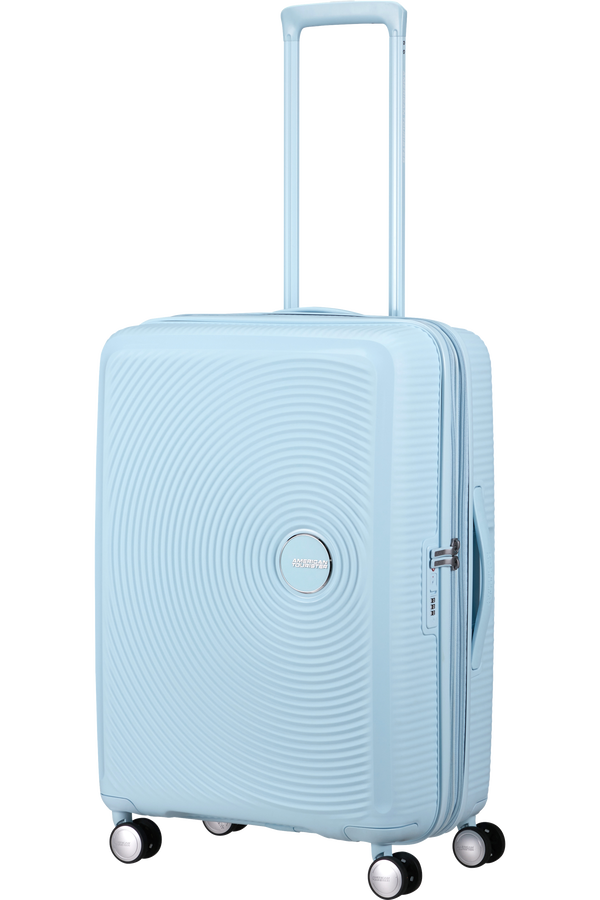 American Tourister SoundBox Spinner TSA Expandable 67cm  Pastel Blue