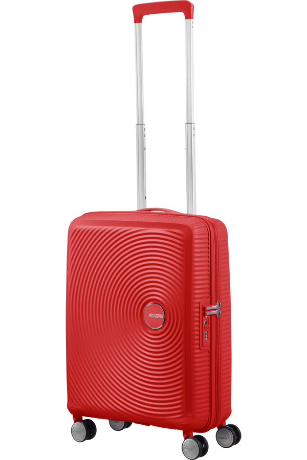 SoundBox 55cm Cabin luggage Red American Tourister UK