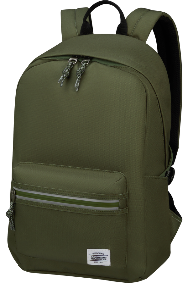 American Tourister Brightup Backpack Zip  Olive Green American Tourister Brightup Backpack Zip  Olive Green