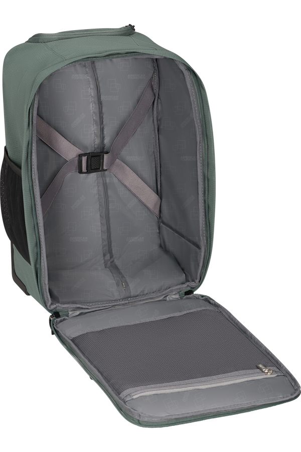 American Tourister Take2cabin Backpack with Wheels S  Dark Forest