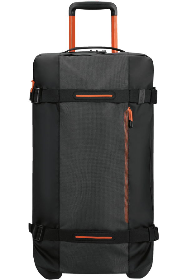 American Tourister Urban Track Duffle with Wheels Lmtd M  Black/Orange