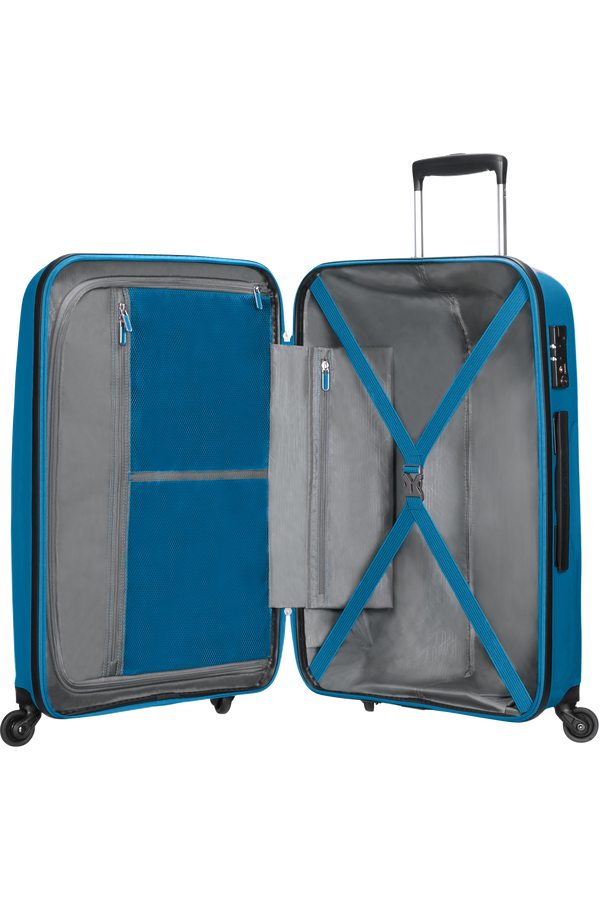 American Tourister Bon Air 4-wheel 66cm medium Spinner suitcase Seaport Blue