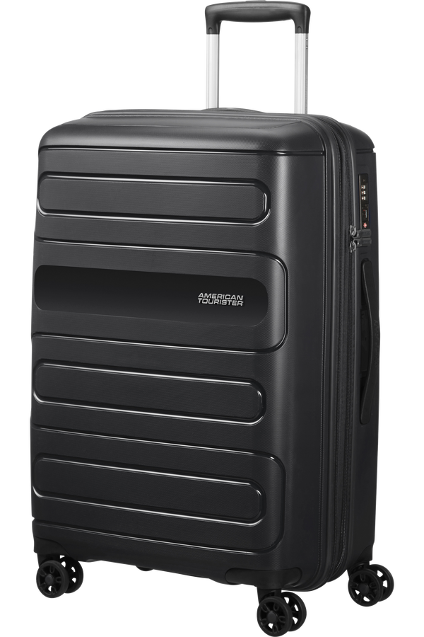 Sunside 68cm Medium Check-in Black | American Tourister UK