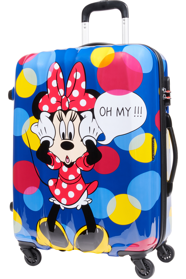 American Tourister Hypertwist Disney 4-wheel 65cm medium Spinner suitcase  Oh My Minnie