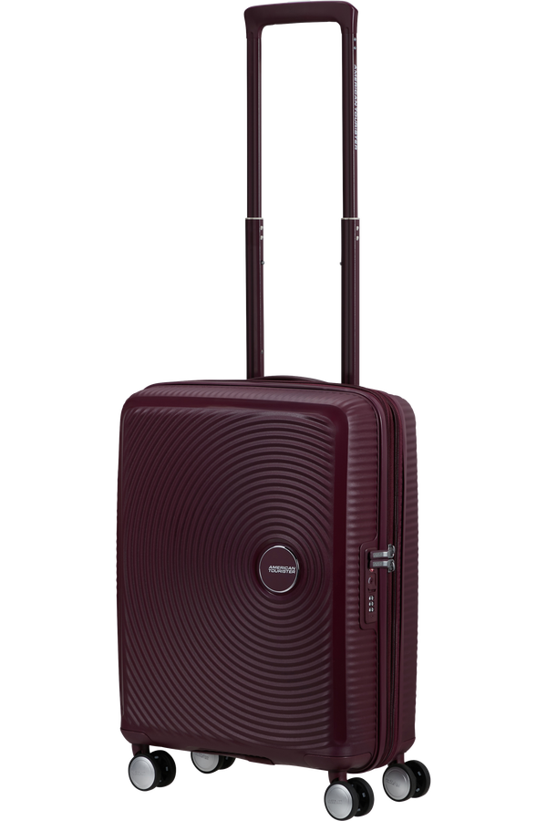 American Tourister SoundBox Spinner TSA Expandable 55cm  Wild Cherry