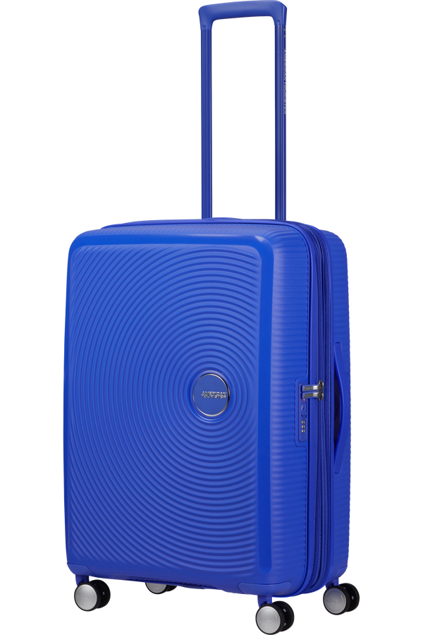 American Tourister SoundBox Spinner Expandable 67cm  Cobalt Blue American Tourister SoundBox Spinner Expandable 67cm  Cobalt Blue