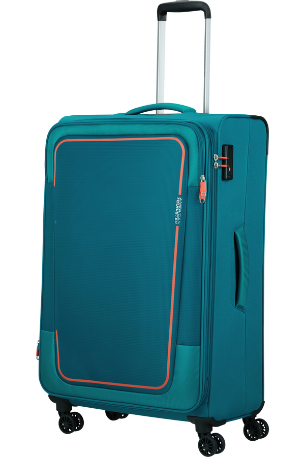 American Tourister Pulsonic Spinner Expandable 81cm  Stone Teal