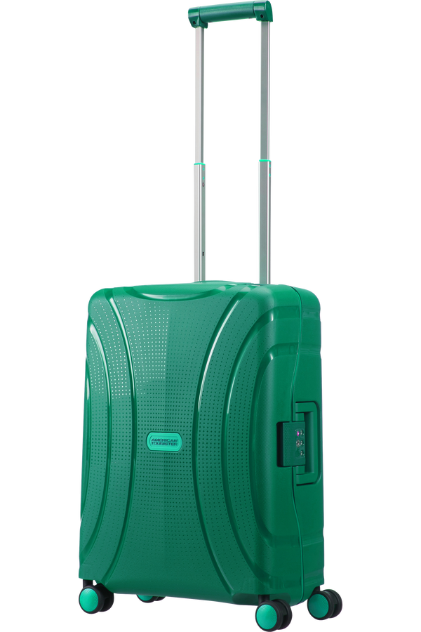 American Tourister Lock'n'Roll 4-wheel cabin baggage Spinner suitcase 40x55x20cm Vivid Green