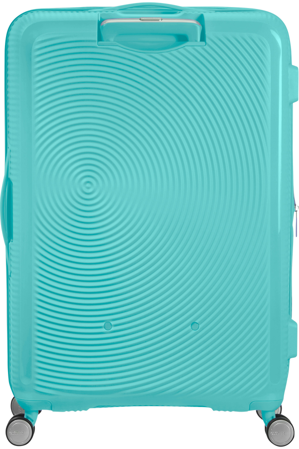 American Tourister Soundbox Spinner TSA Expandable 77cm  Poolside Blue