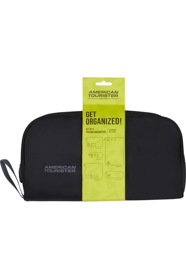 American Tourister American Tourist. Ta Packing Organizers 5Pcs  Black/Grey