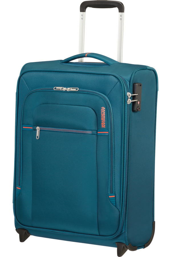 American Tourister Crosstrack Upright 55cm  Navy/Orange