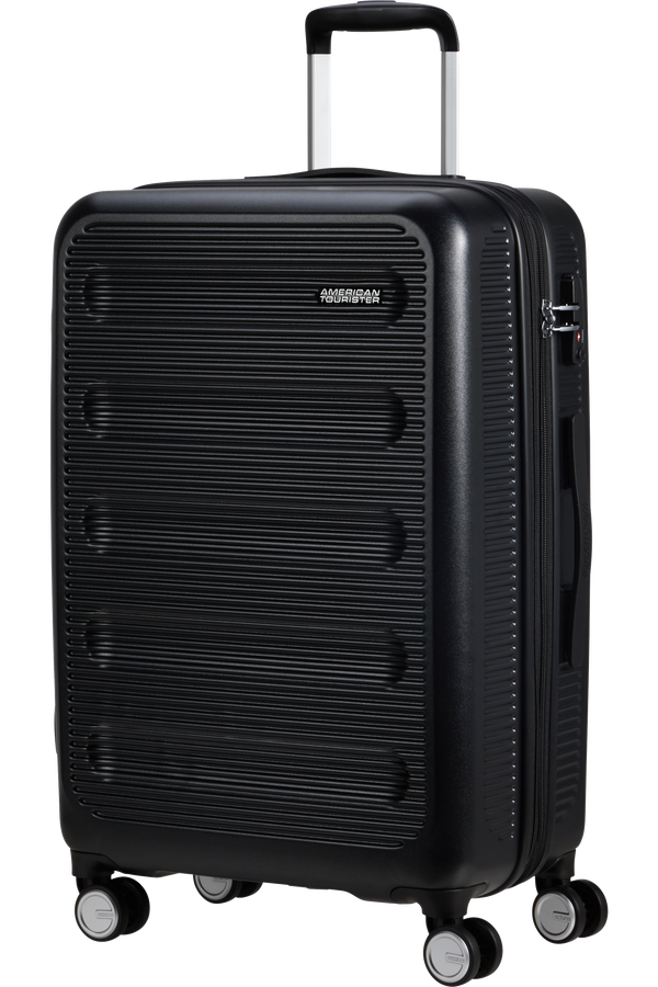 American Tourister Astrobeam Spinner EXP TSA 67cm  Storm Black