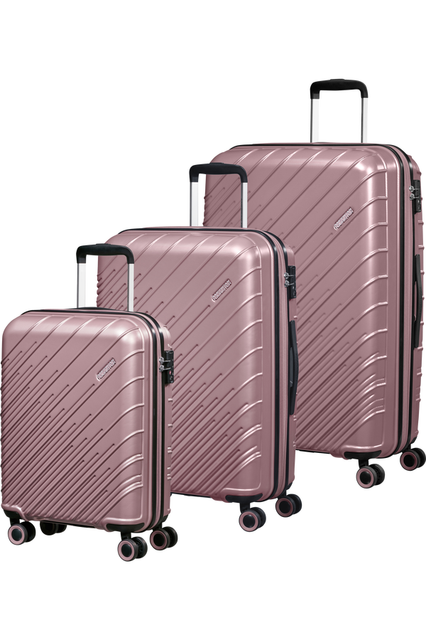 American tourister luggage rose gold discount