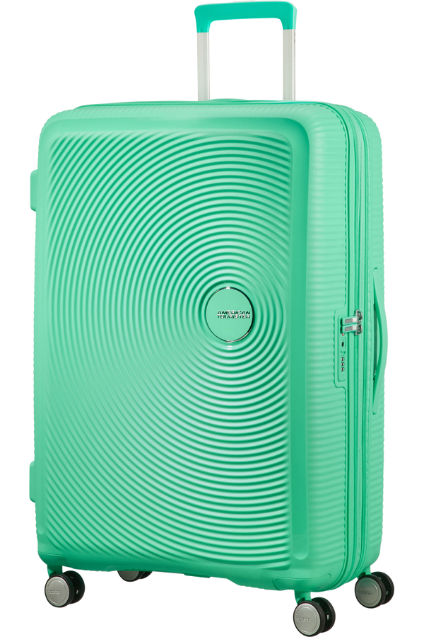 American Tourister Soundbox Spinner 77  Deep Mint
