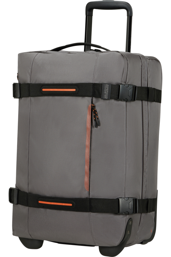 American Tourister Urban Track Duffle with Wheels S  Dark Grey