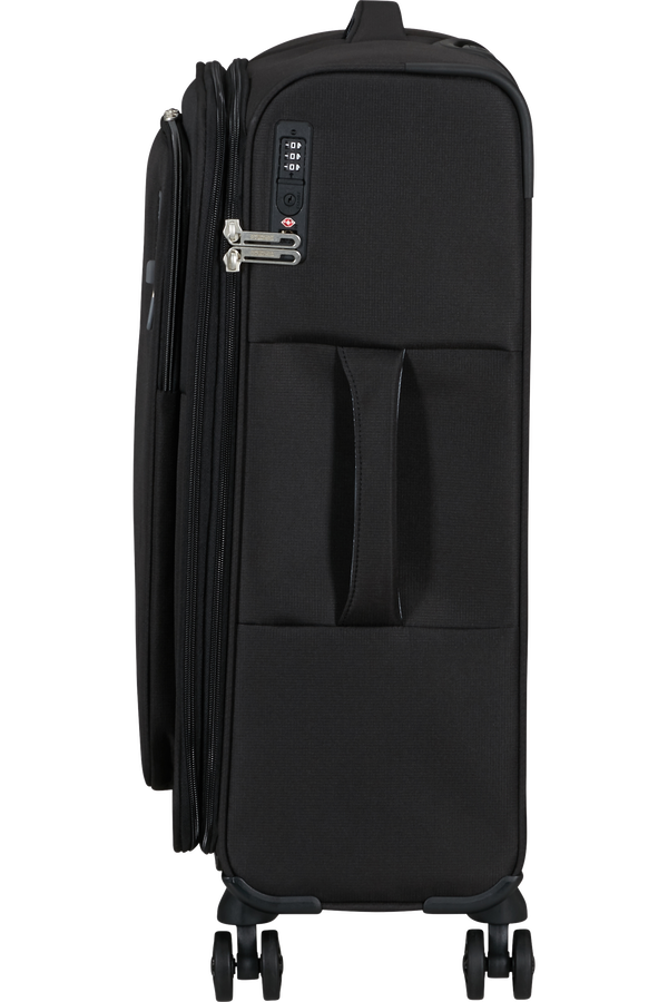 American Tourister Cloudrider Spinner EXP TSA M  Jet Black